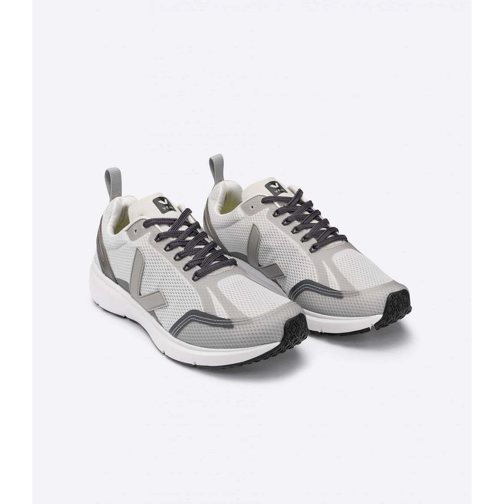 Veja CONDOR 2 ALVEOMESH Women's Shoes Grey/White | CA 495SGL